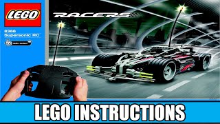 LEGO Instructions  Racers  8366  Supersonic RC  Drome Racers [upl. by Ajat]