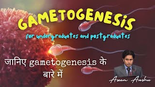 Gametogenesis  BSc and MSc II  Dr Aseem Anshu Sir  DNA ACADEMY [upl. by Charisse]