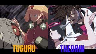 Guilty Gear Strive Tuguru Bedman VS Theorin Slayer High Level Gameplay [upl. by Hserus804]