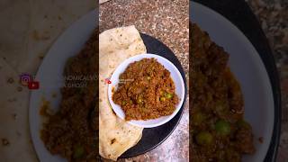 Mutton Keema Matar Masala  Punjabee Rasoi Mini Review short love food lunch [upl. by Anoved]