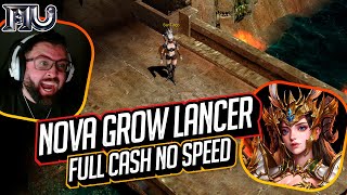 🔴 Speed Server • Criei uma Grow Lancer • Bora upar pro 800  Mu Online [upl. by Jews85]