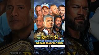 WWE New Years Revolution 2025  Dream Card Bevelock Shorts NewYearsRevolution WWENewYear [upl. by Clemen]