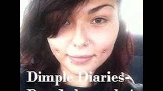 DimpleCheek Piercings Day 14 Piercings  NativeBeauty [upl. by Aikim]