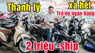 KẸT TIỀN TRẢ NỢ NGÂN HÀNG HÙNG HỒNG THANH LÝ XE CŨ FUTURE VISION SH MODE SH150 AB VARIO MOTOR R15V3 [upl. by Reddin179]