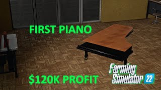 FS22  Harvesting Potatoes amp Carrots  Launching Productions with Sawmill amp First Piano fs22 [upl. by Ernald]