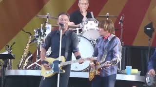 Bruce Springsteen amp John Fogerty  Proud Mary  Live from New Orleans 05032014 [upl. by Asher996]