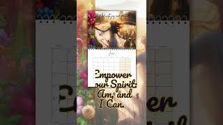 I Am Affirmations 2025 Calendar iamaffirmation calendar2025 shortsvideo [upl. by Darken]