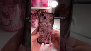 Pink iPhone 15 512gb Unboxing amp Customization 📱🎀🧸 iphone15accessories iphone15unboxing [upl. by Anitap23]