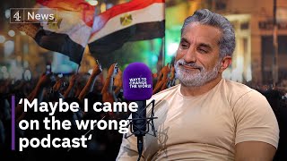 Comedian Bassem Youssef on the IsraelGaza war the Arab Spring and why we can’t change the world [upl. by Martella]