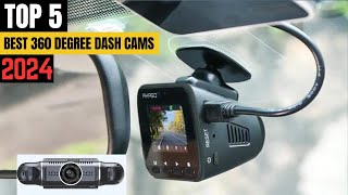 TOP 5 Best 360 Degree Dash Cams In 2024 [upl. by Mastrianni]