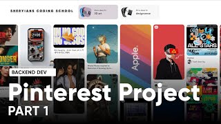 PROJECT🚀 Pinterest Clone Tutorial Part 1 Building Your Own Social Inspiration Platform [upl. by Zweig]