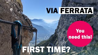 Do this before going on Via Ferrata  Dont take it for granted  Via Ferrata beginner guide [upl. by Creight]