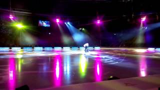 Aljona Savchenko amp Bruno Massot All that Skate 2014 You dont bring me flowers [upl. by Euqinobe180]