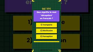 quotQuiz De Vocabulaire Français  Les Faux Amisquot [upl. by Cavit]