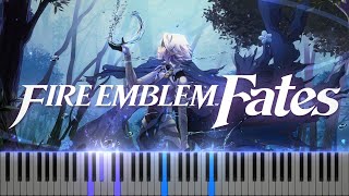 No Justice Fire Emblem Fates  Synthesia  Piano Tutorial [upl. by Yerroc]