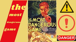 The Most Dangerous Game 1932  A Classic Thriller Film [upl. by Nebe]