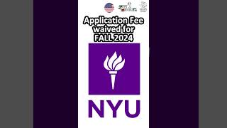 Application Fee Waivers for FALL 2024 [upl. by Foah255]