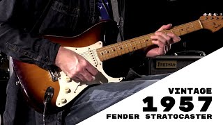 Vintage 1957 Fender Stratocaster • Wildwood Guitars [upl. by Ytsirc840]