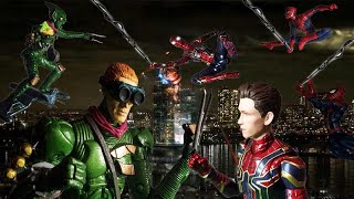 Green Goblin VS Spiderman No Way Home Final battle stop motion [upl. by Homer]