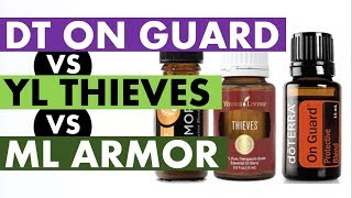 doTERRA On Guard VS Young Living Thieves VS Melaleuca Armor [upl. by Kristopher]