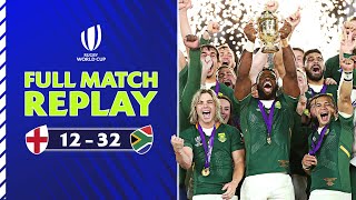 England v South Africa  Rugby World Cup Final 2019  Full Match Replay [upl. by Nalon]