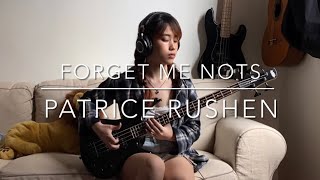 forget me nots  patrice rushen  bass cover by claudia [upl. by Sybilla]