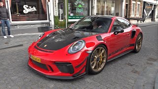 Porsche 9912 GT3 RS with JCR Inconel Exhaust Launch Control Revs Brutal Sounds [upl. by Udele]