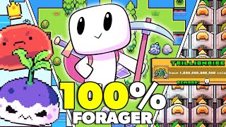 I Played 100 of Forager [upl. by Clarette]