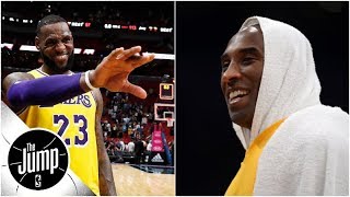 Why LeBron James has to be a little more Kobe on Lakers right now  The Jump [upl. by Spring]