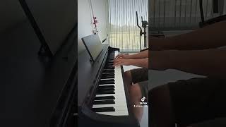 Amorfoda by Badbunny  Piano Cover🎵BadBunnyPR badbunnymusicpianotiktokyoutubeshortsforyou [upl. by Tterag420]