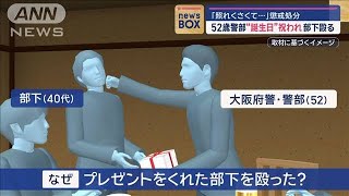 「照れくさくて」 52歳警部“誕生日”祝われ部下殴り…懲戒処分【スーパーJチャンネル】2024年12月11日 [upl. by Arnst]