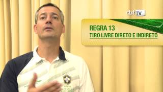 Aprenda a diferença entre tiro livre direto e indireto [upl. by Eralc]