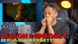 GAME OF THRONES Season 8 Episode 2 Reaction [upl. by Keven]