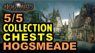 Hogsmeade All 5 Collection Chests Locations  Hogwarts Legacy [upl. by Gentilis]