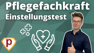 Pflegefachkraft Einstellungstest  Einfach erklärt von Plakos [upl. by Airdnassac]