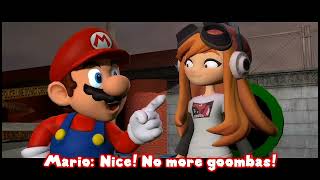 Epilogue SMG4 Mario amp Meggy Hanging Out Fun In Amusement Park Video credits to SMG4 [upl. by Gillan168]