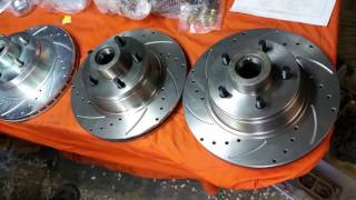 DRILLED amp SLOTTED BRAKE ROTOR FACTS by TheRamManINCcom [upl. by Arrec]