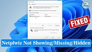 ✅ Netplwiz Doesnt Show Checkbox  Netplwiz Disable Password Windows 10 [upl. by Eenwahs]