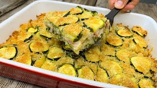 Se hai le zucchine in casa fai questa strepitosa ricetta facile economica e veloce [upl. by Neirrad742]