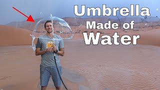 Can an Umbrella Made of Water Stop the Rain [upl. by Rene699]