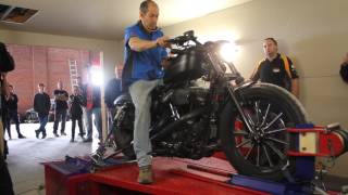 883 Harley Davidson on Dyno [upl. by Artkele267]