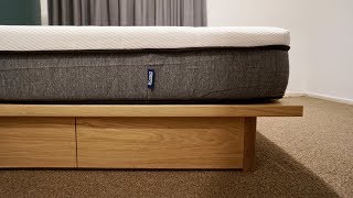 An Oak and Plywood Bed Frame With an Ecosa Mattress [upl. by Uriah]