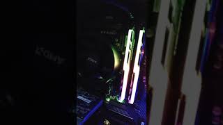 CPU and case fans not spinning LED working CPUVRAM led light [upl. by Laise]