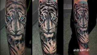 White Tiger Tattoo [upl. by Lambrecht]