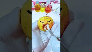 Worms in Apple Need Emergency Surgery jidoodle fruitsurgery foodsurgery [upl. by Lilias682]