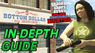 Bail Office In Depth Guide Payouts How It Works amp More  GTA Online Bottom Dollar Bounties DLC [upl. by Ecnerwaled258]