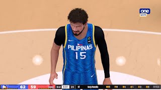 NBA 2K24 FIBA Mode  Latvia vs Gilas Pilipinas Full Game Highlights 4th QTR [upl. by Nareht654]