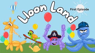 Lloon Land 🎈 ABCs  Shapes  Colours [upl. by Thelma692]