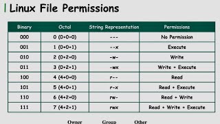 Linux File Permissions [upl. by Melania265]