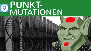 Punktmutationen Stumme Mutation Missense Mutation Fehlsinn Nonsense Mutation  2  Genetik [upl. by Kiefer]